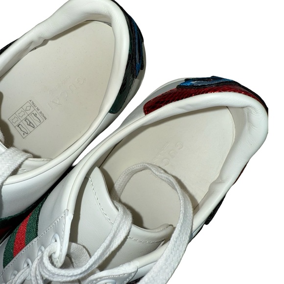 Gucci Ace Embroidered 'Floral' sneakers - Picture 6 of 15